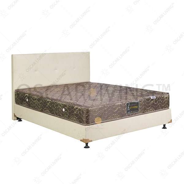 KASUR - SPRINGBED Kasur Springbed Athena Prima HB Elegance Cream | Fullset Kozo ATHENA OSCARLIVING