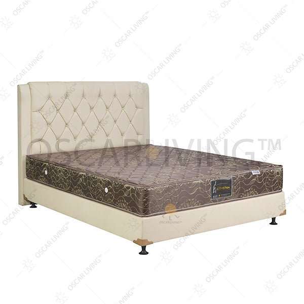 KASUR - SPRINGBED Kasur Springbed Athena Prima HB Oxford Cream | Fullset Kozo ATHENA OSCARLIVING