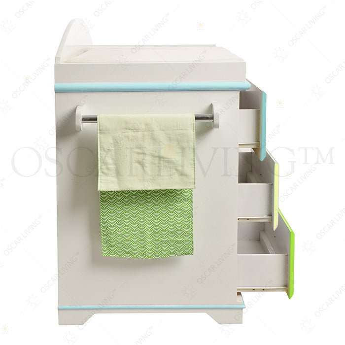 Meja Ganti Popok Meja Ganti Popok Bayi OLIV Robinhood Multicolor OLIV OSCARLIVING