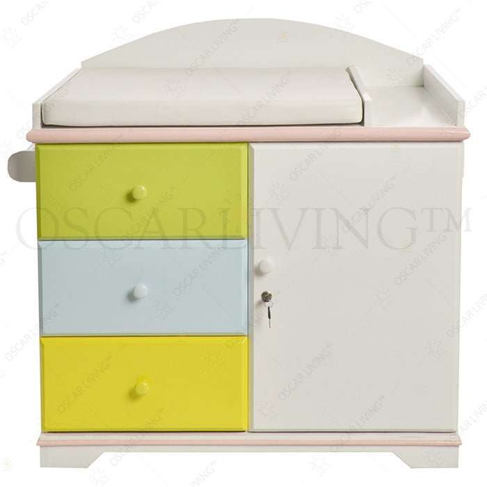 Meja Ganti Popok Meja Ganti Popok Bayi OLIV Robinhood Multicolor OLIV OSCARLIVING