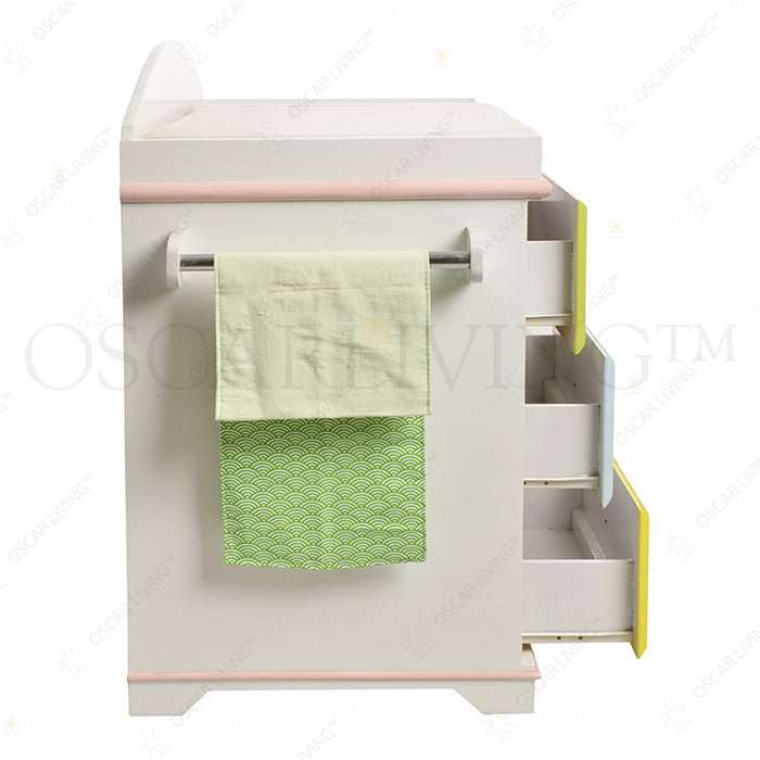 Meja Ganti Popok Meja Ganti Popok Bayi OLIV Robinhood Multicolor OLIV OSCARLIVING