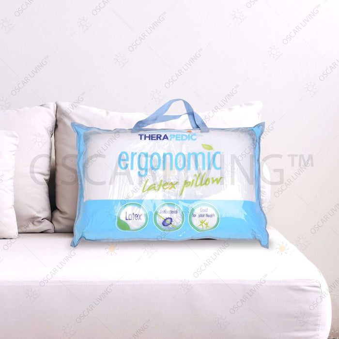 Bantal Kepala Ergonomic Latex Therapedic | Pillow - OSCARLIVING