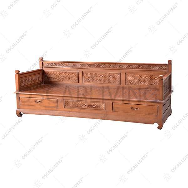 KURSI KAYU Kursi Kayu Santai OLIV Cambodia OLC OLIV OSCARLIVING