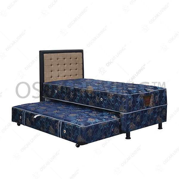 KASUR 2IN1 - 2IN1 BEDSET Kasur Springbed Central Deluxe 2in1 HB Victoria | Fullset CENTRAL OSCARLIVING