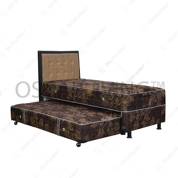 KASUR 2IN1 - 2IN1 BEDSET Kasur Springbed Central Deluxe 2in1 HB Queenstown | Fullset CENTRAL OSCARLIVING