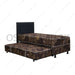 KASUR 2IN1 - 2IN1 BEDSET Kasur Springbed Central Deluxe 2in1 HB Sydney Hitam | Fullset CENTRAL OSCARLIVING