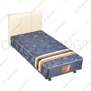 KASUR - SPRINGBED Kasur Springbed Central Deluxe Multibed HB Vadia Cream | Fullset CENTRAL OSCARLIVING