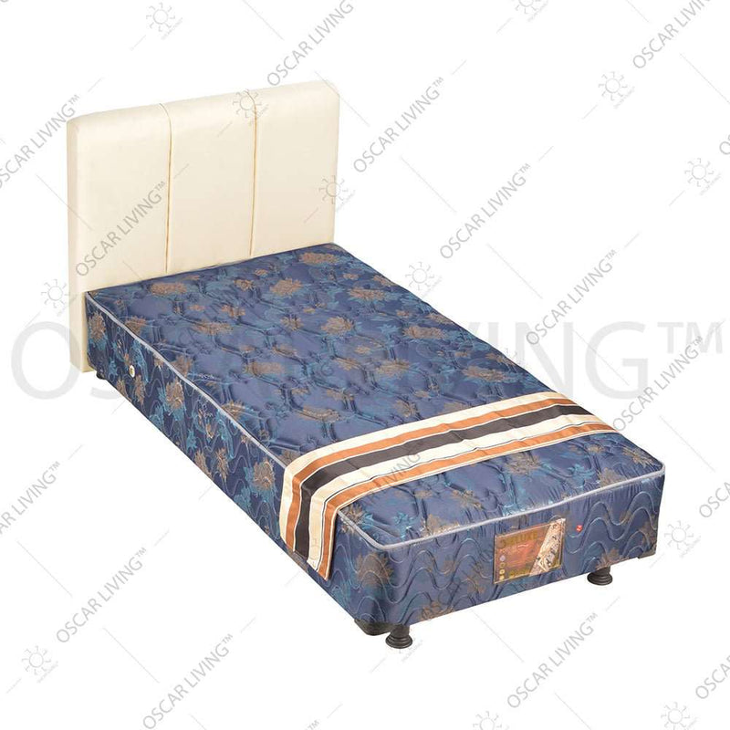 KASUR - SPRINGBED Kasur Springbed Central Deluxe Multibed HB Vadia Cream | Fullset CENTRAL OSCARLIVING