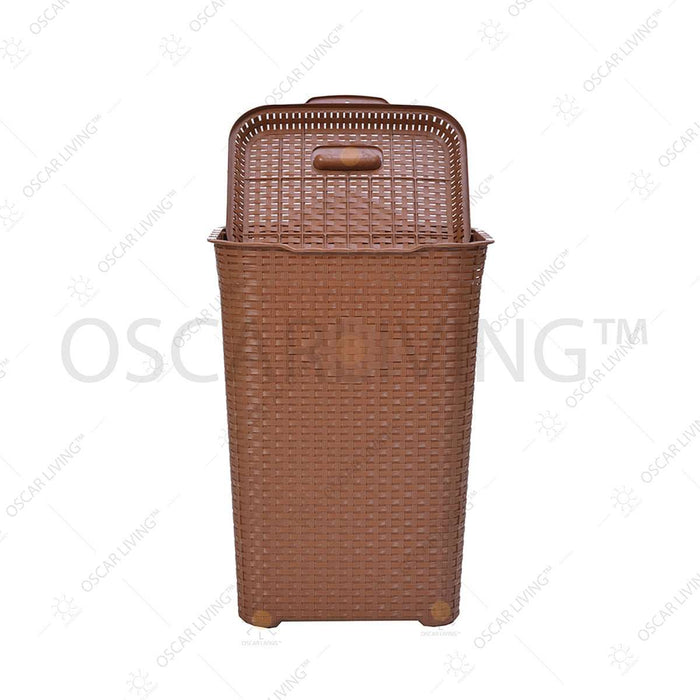 KERANJANG LAUNDRY - LAUNDRY BASKET Keranjang Pakaian Club CRB800 Motif Rattan | Laundry Baskets CLUB OSCARLIVING