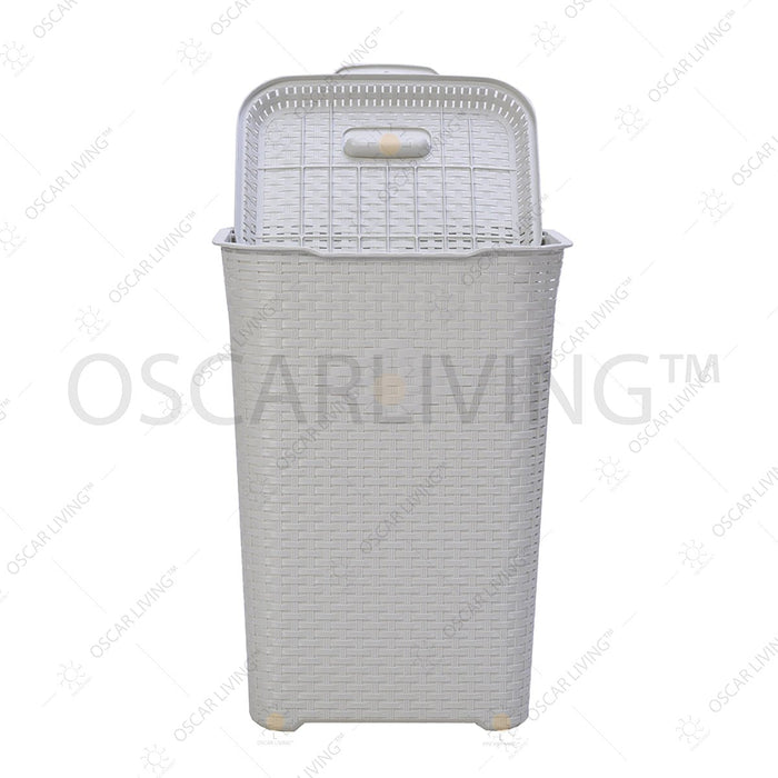KERANJANG LAUNDRY - LAUNDRY BASKET Keranjang Pakaian Club CRB800 Motif Rattan | Laundry Baskets CLUB OSCARLIVING