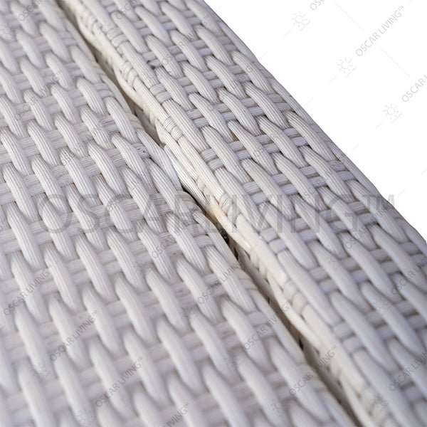 KURSI MAKAN - DINNING CHAIR Kursi Dan Meja Makan Rotan OLC OLIV Curtina | Fullset 4 Kursi - 1 Meja OLIV OSCARLIVING