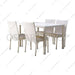 KURSI MAKAN - DINNING CHAIR Kursi Dan Meja Makan Rotan OLC OLIV Curtina | Fullset 4 Kursi - 1 Meja OLIV OSCARLIVING