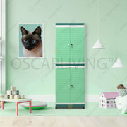 LEMARI PLASTIK - PLASTIC WARDROBE Lemari Plastik Club Grand Mini 4 Susun CLUB OSCARLIVING
