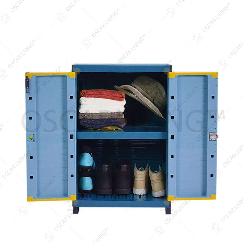 LEMARI PLASTIK - PLASTIC WARDROBE Lemari Plastik Club Grand Mini Kunci CLUB OSCARLIVING