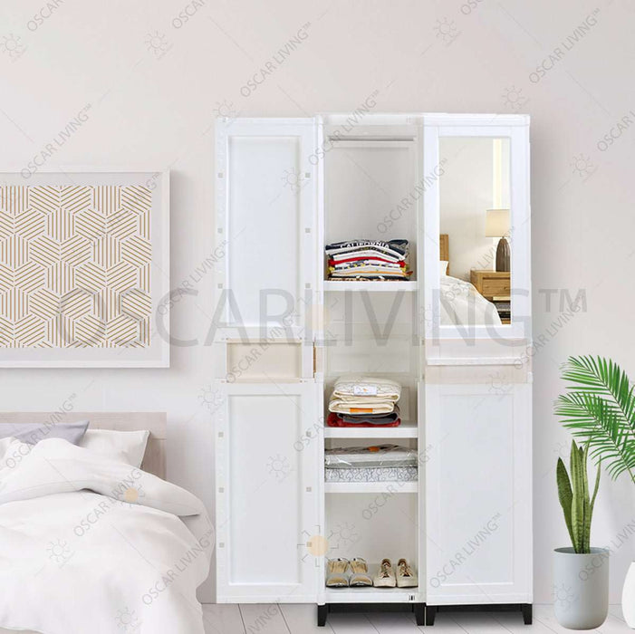 LEMARI PLASTIK - PLASTIC WARDROBE Lemari Plastik Club Spectra Ultra Twin SUTHRMO1 CLUB OSCARLIVING