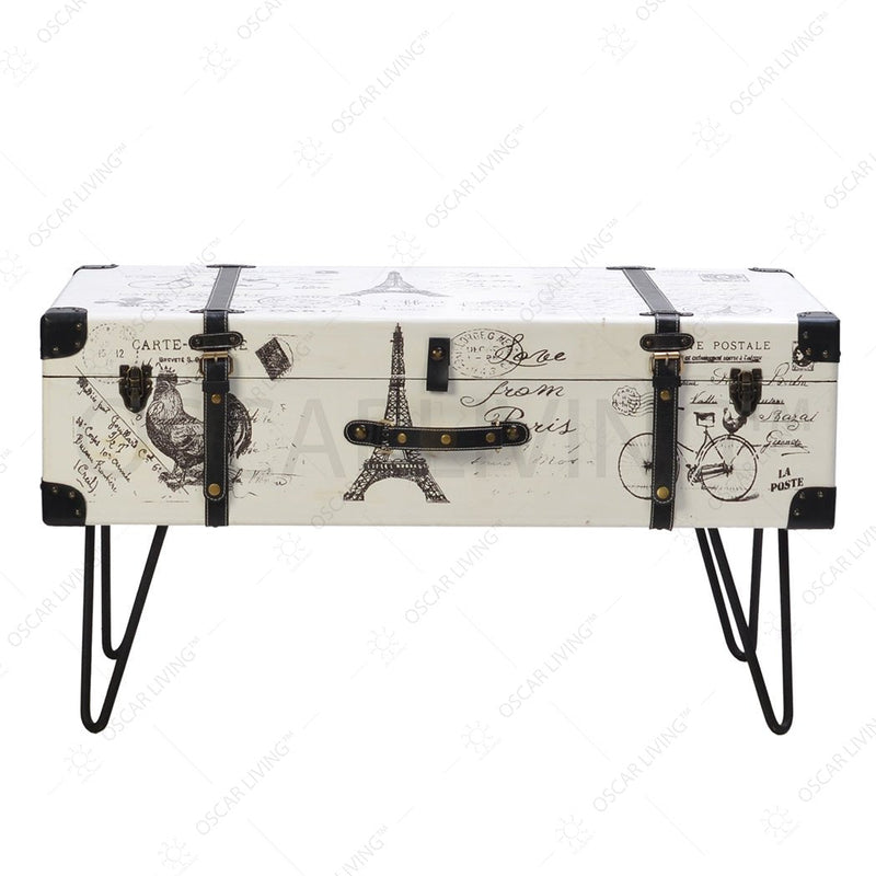 MEJA TAMU - COFFEE TABLE Meja Ruang Tamu Retro OLIV Vintage OLIV OSCARLIVING