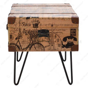 MEJA TAMU - COFFEE TABLE Meja Ruang Tamu Retro OLIV Vintage OLIV OSCARLIVING