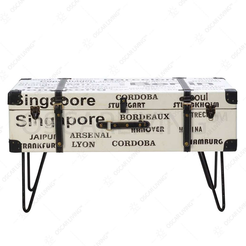 MEJA TAMU - COFFEE TABLE Meja Ruang Tamu Retro OLIV Vintage OLIV OSCARLIVING