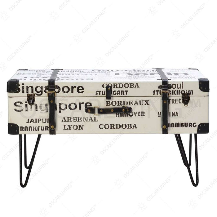 MEJA TAMU - COFFEE TABLE Meja Ruang Tamu Retro OLIV Vintage OLIV OSCARLIVING