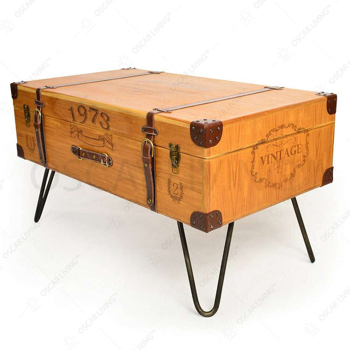 MEJA TAMU - COFFEE TABLE Meja Ruang Tamu Retro OLIV Vintage OLIV OSCARLIVING