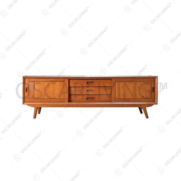BUFET KONSOL - CONSOLE TABLE Bufet Konsol Minimalis OLIV Aristoteles Kayu Jati OLIV OSCARLIVING