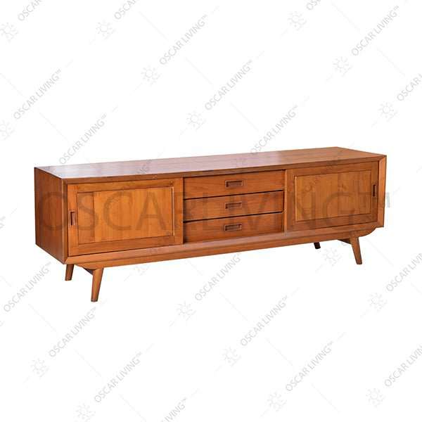 BUFET KONSOL - CONSOLE TABLE Bufet Konsol Minimalis OLIV Aristoteles Kayu Jati OLIV OSCARLIVING