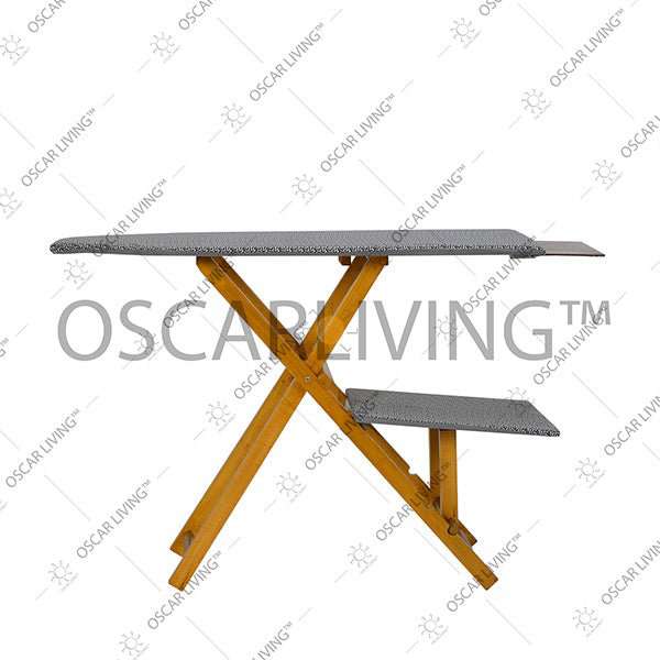 Meja Setrika Meja Setrika Rangka Kayu MAMAMIA Motif MAMAMIA OSCARLIVING