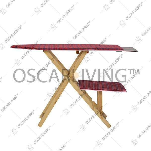 Meja Setrika Meja Setrika Rangka Kayu MAMAMIA Motif MAMAMIA OSCARLIVING