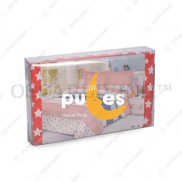 SEPRAI Sprei OLC OLIV Pules Microtex Motif Seprei | OLC Pules Bed Sheets Microtex Motif OLIV OSCARLIVING