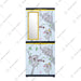 LEMARI PLASTIK - PLASTIC WARDROBE Lemari Plastik Sinbak Rak 4 Susun Motif | Plastic Wardrobe SINBAK OSCARLIVING