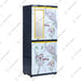LEMARI PLASTIK - PLASTIC WARDROBE Lemari Plastik Sinbak Rak 4 Susun Motif | Plastic Wardrobe SINBAK OSCARLIVING