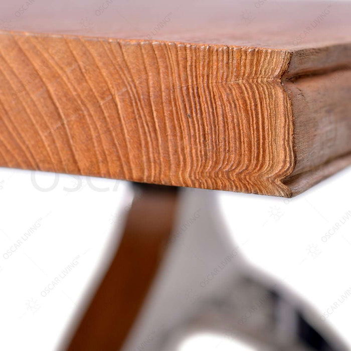 MEJA TAMU - COFFEE TABLE Meja Ruang Tamu Jati OLIV HSB Wax OLIV OSCARLIVING