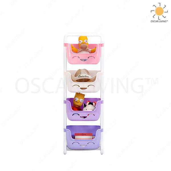 RACK Rak Plastic Serbaguna Club Happy Kids CLUB OSCARLIVING
