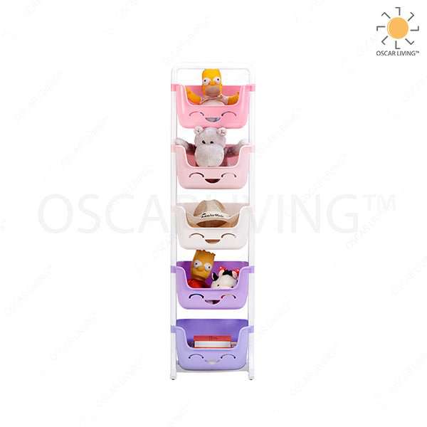 RACK Rak Plastic Serbaguna Club Happy Kids CLUB OSCARLIVING