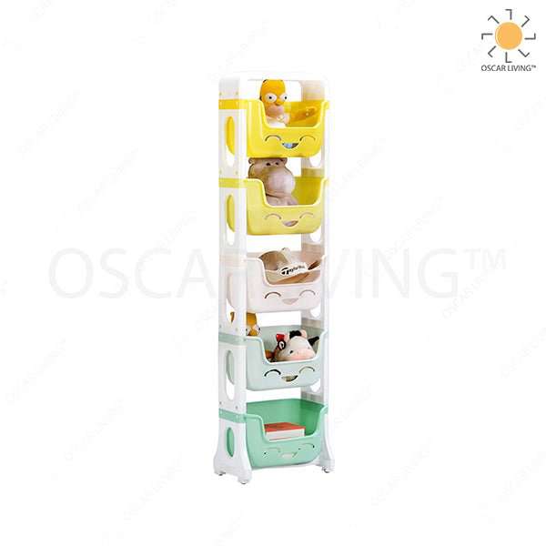 RACK Rak Plastic Serbaguna Club Happy Kids CLUB OSCARLIVING