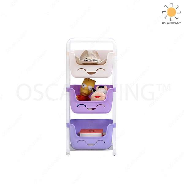 RACK Rak Plastic Serbaguna Club Happy Kids CLUB OSCARLIVING