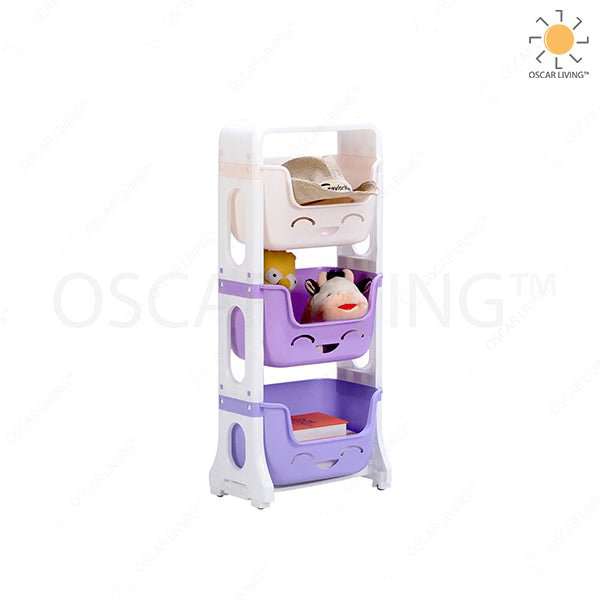 RACK Rak Plastic Serbaguna Club Happy Kids CLUB OSCARLIVING