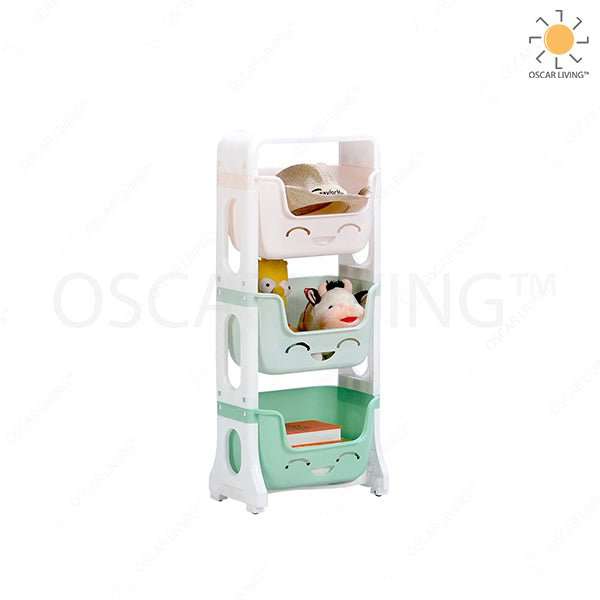 RACK Rak Plastic Serbaguna Club Happy Kids CLUB OSCARLIVING