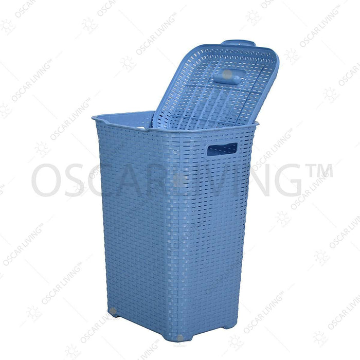 KERANJANG LAUNDRY - LAUNDRY BASKET Keranjang Pakaian Club CRB800 Motif Rattan | Laundry Baskets CLUB OSCARLIVING