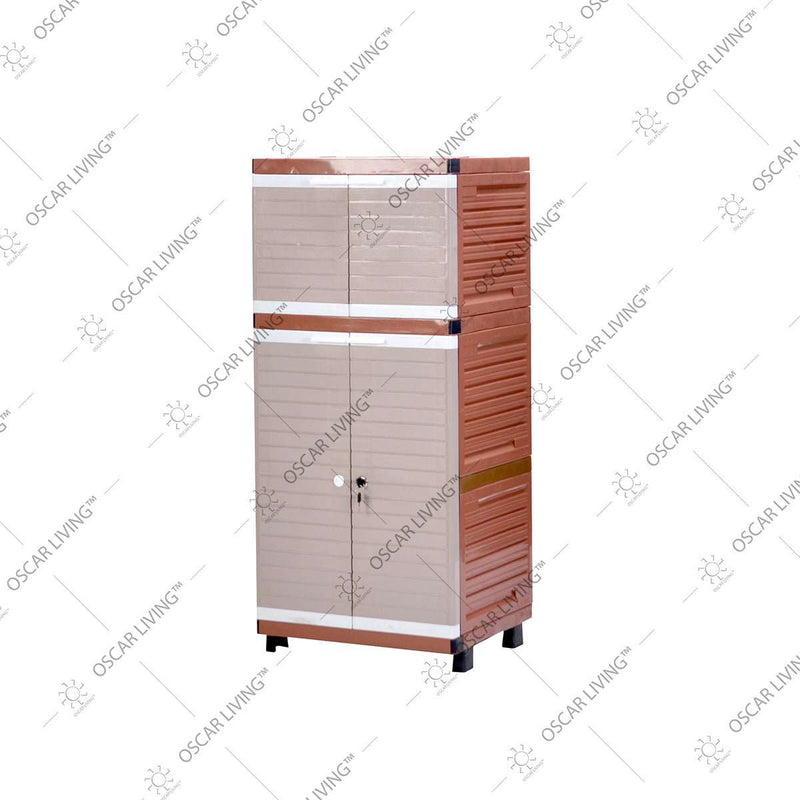 LEMARI PLASTIK - PLASTIC WARDROBE Lemari Plastik Club Grand Mini WSP 3 Susun CLUB OSCARLIVING