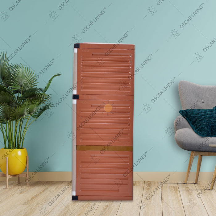 LEMARI PLASTIK - PLASTIC WARDROBELemari Plastik Club Grand Mini WSP 3 Susun | Plastic WardrobeCLUBOSCARLIVING