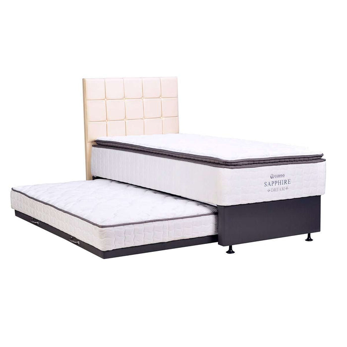 KASUR 2IN1 - 2IN1 BEDSET Kasur Springbed Guhdo 2in1 Sapphire Dream | Fullset Sydney GUHDO OSCARLIVING