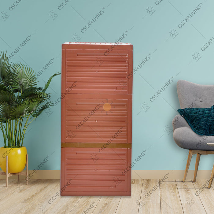 LEMARI PLASTIK - PLASTIC WARDROBE Lemari Plastik Club Grand Mini WSP 3 Susun CLUB OSCARLIVING