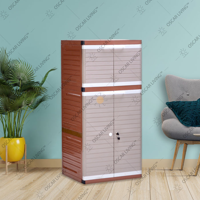 LEMARI PLASTIK - PLASTIC WARDROBE Lemari Plastik Club Grand Mini WSP 3 Susun CLUB OSCARLIVING