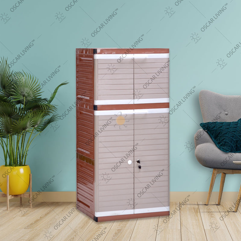 LEMARI PLASTIK - PLASTIC WARDROBE Lemari Plastik Club Grand Mini WSP 3 Susun CLUB OSCARLIVING
