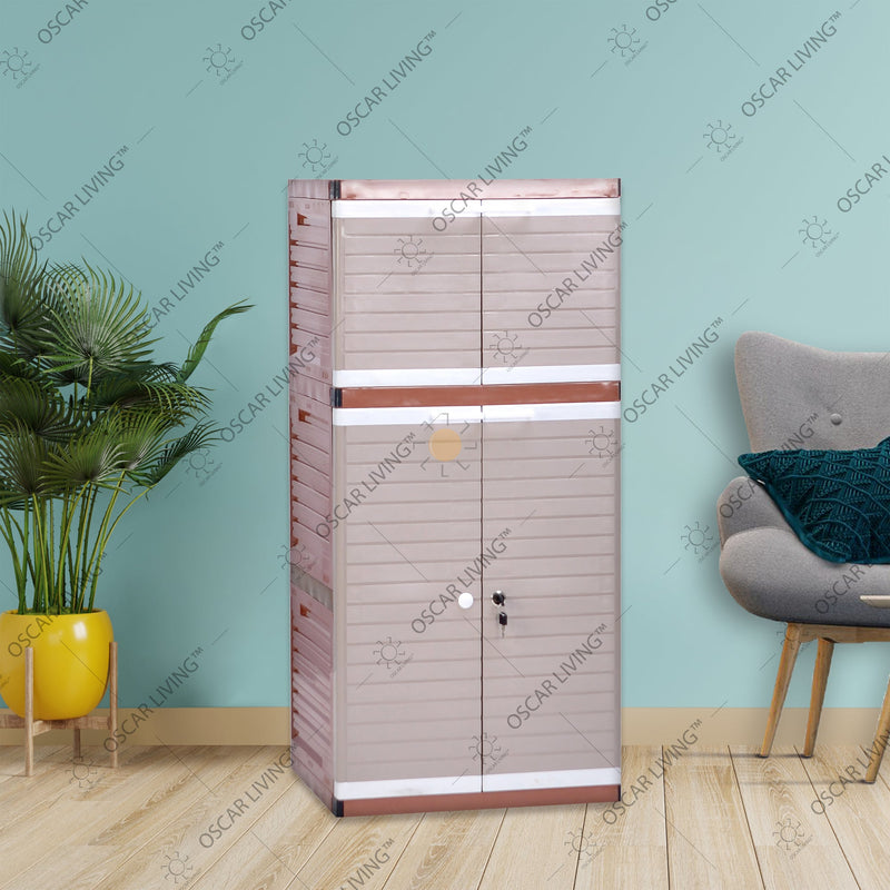 LEMARI PLASTIK - PLASTIC WARDROBE Lemari Plastik Club Grand Mini WSP 3 Susun CLUB OSCARLIVING