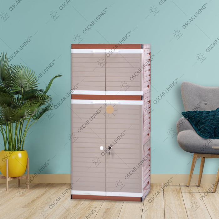 LEMARI PLASTIK - PLASTIC WARDROBE Lemari Plastik Club Grand Mini WSP 3 Susun CLUB OSCARLIVING