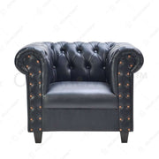 SOFA Sofa Tamu Classic OLIV Verona 1 Dudukan | Classic Sofa 1 Dudukan OLIV OSCARLIVING