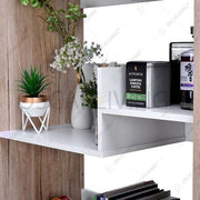 Lemari Pakaian Lemari Penyimpanan Super Furniture RB970 | Rak Buku SUPER FURNITURE OSCARLIVING