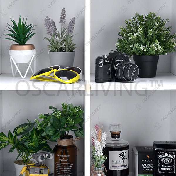 Lemari Pakaian Lemari Penyimpanan Super Furniture RB702 | Rak Buku SUPER FURNITURE OSCARLIVING